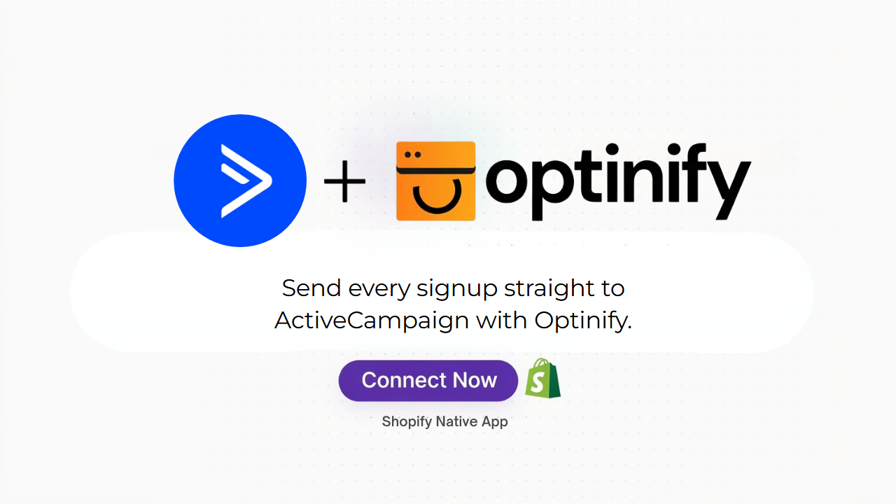 Integrate ActiveCampaign with Optinify