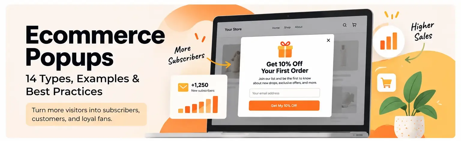 Ecommerce popups