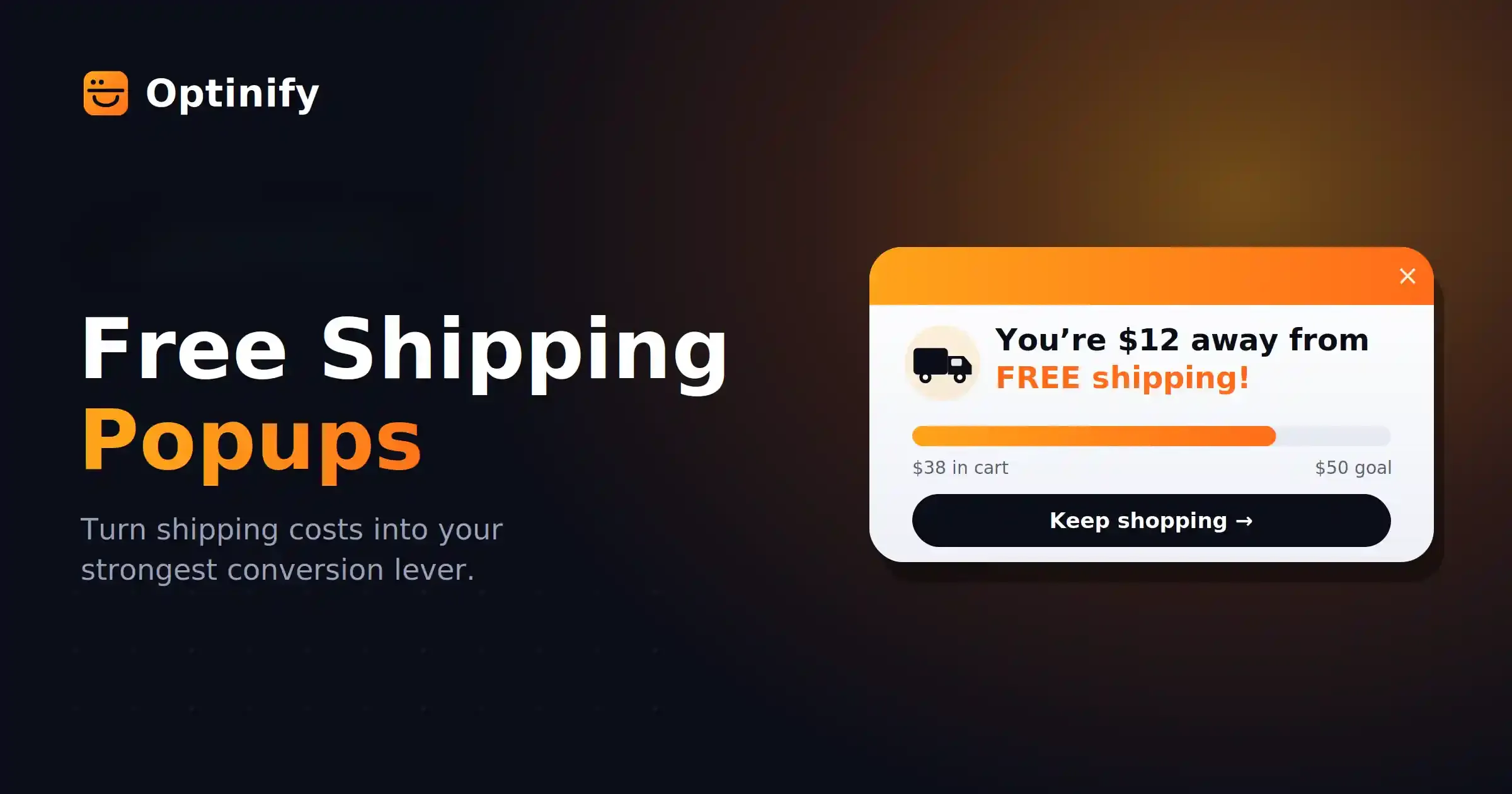 Free Shipping Popup