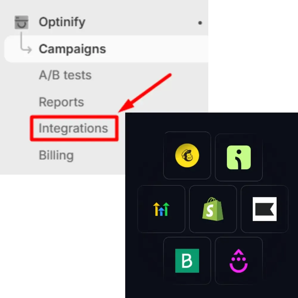 Optinify Integrations